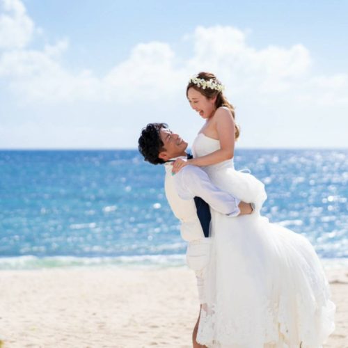 天候にも恵まれ最高の結婚式を挙げることができました